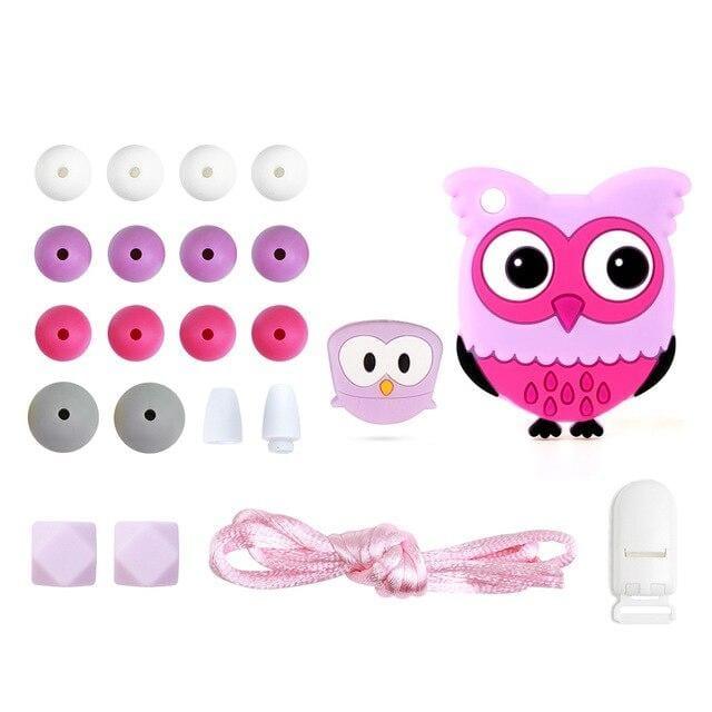 Silicone Teether Beads Set