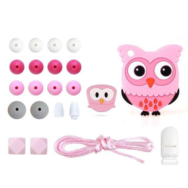 Silicone Teether Beads Set