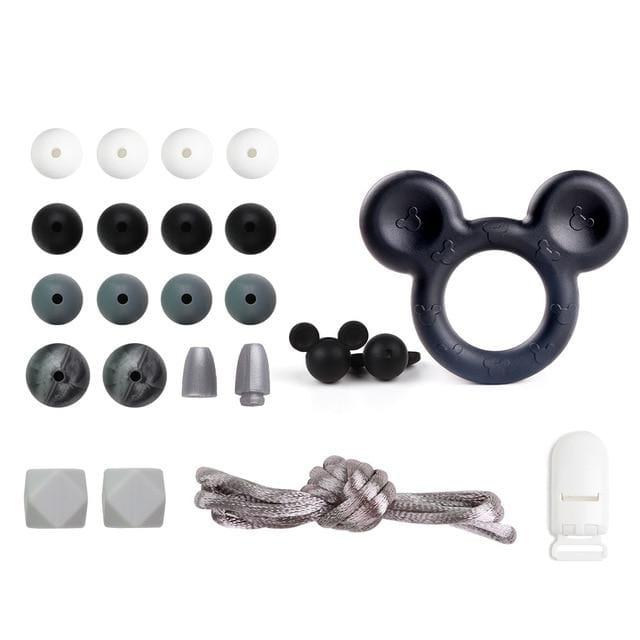 Silicone Teether Beads Set