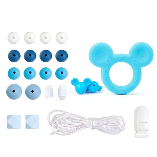 Silicone Teether Beads Set