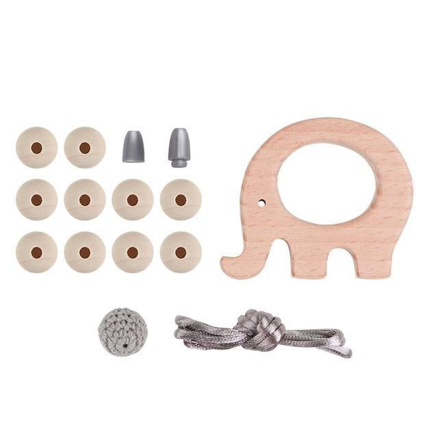 Silicone Teether Beads Set
