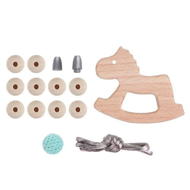Silicone Teether Beads Set