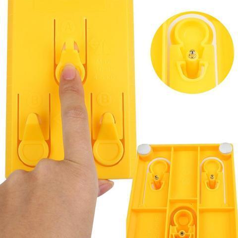 Simple Wall Hang and Level Tool Frame Hanger