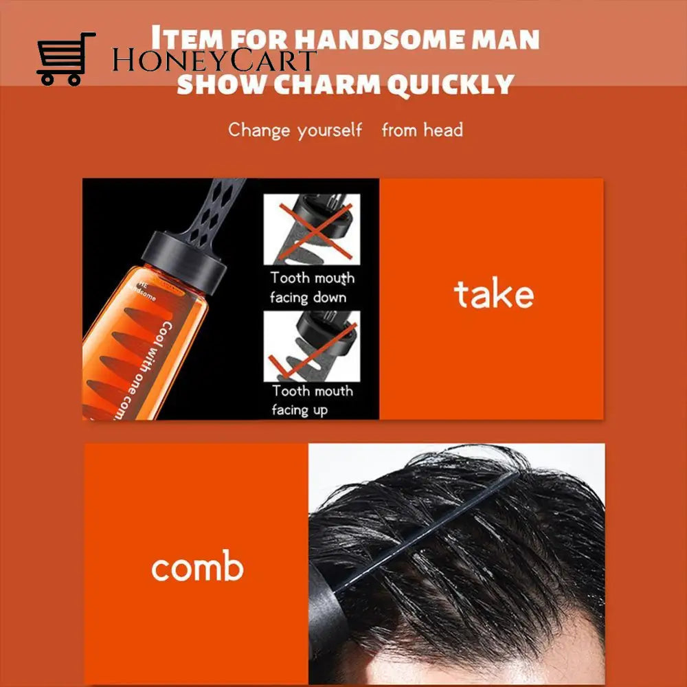 Professional Easy Hair Styling Comb Gel Bottle Care