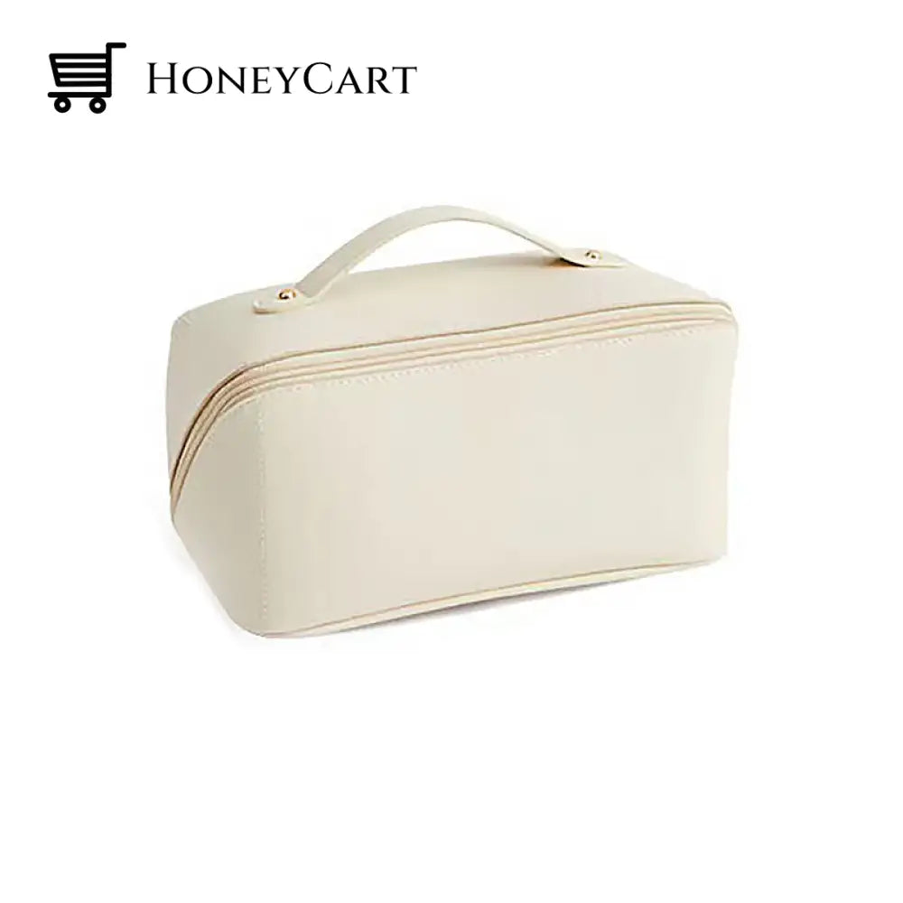Pu Portable Travel Cosmetic Storage Bag