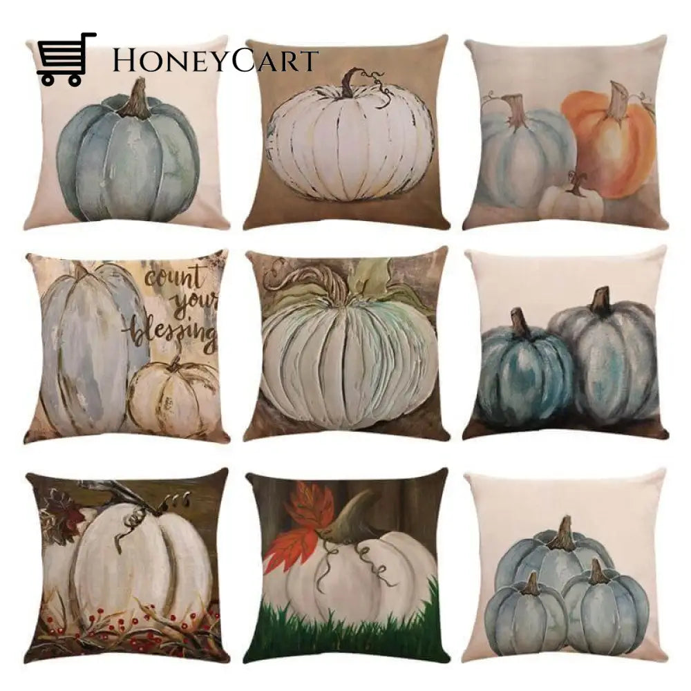 Pumpkins Pillow Cases For Halloween