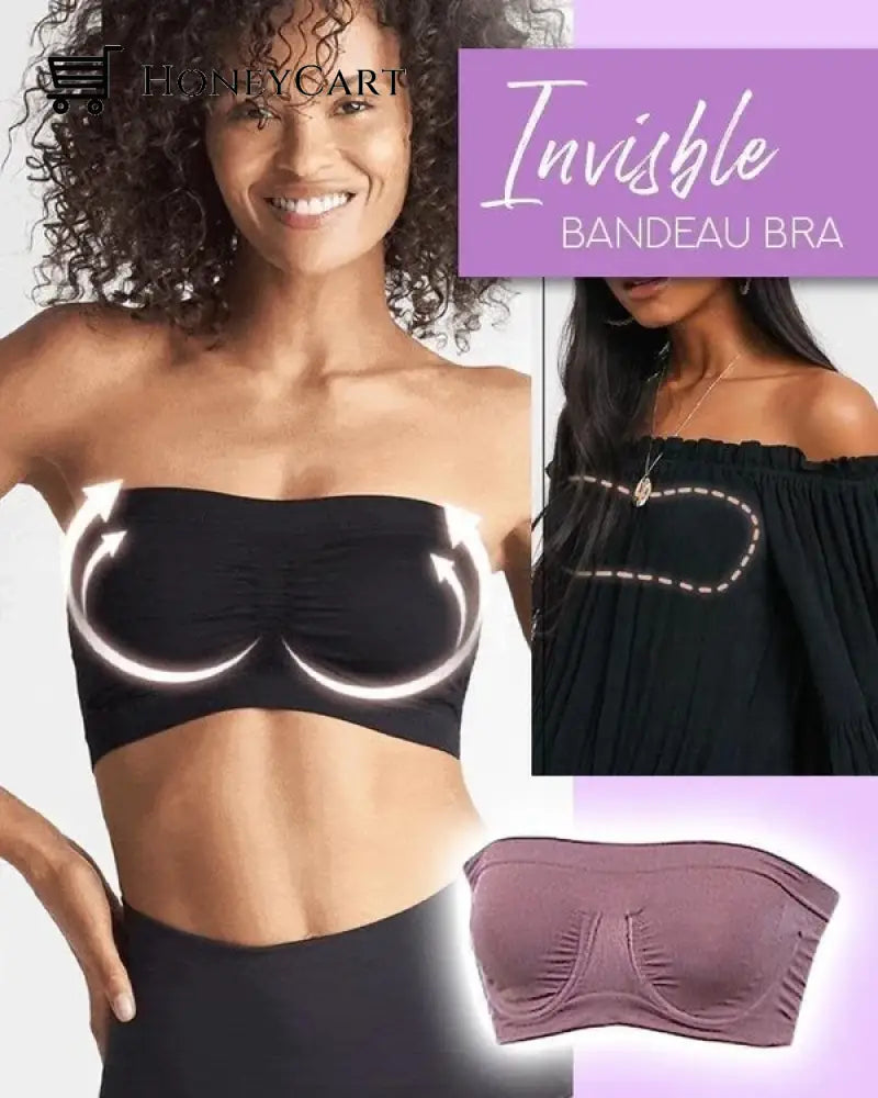 Pure Comfort Wireless Strapless Bra Underwear