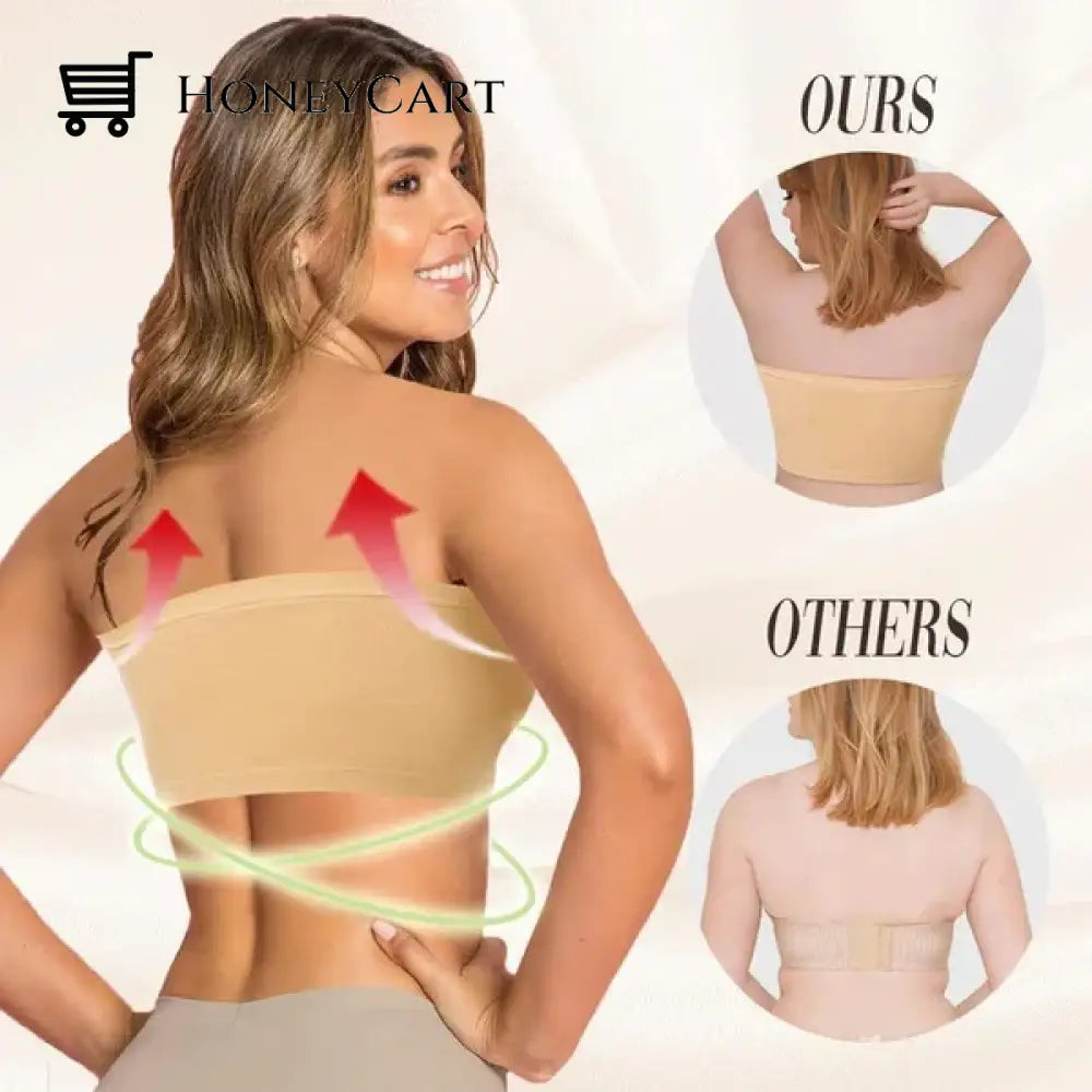 Pure Comfort Wireless Strapless Bra Underwear