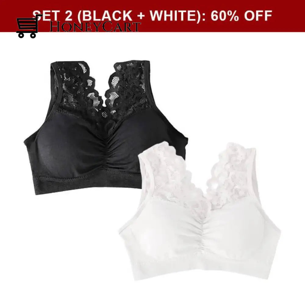Push Up Comfort Super Elastic Breathable Lace Bra Business & Industrial