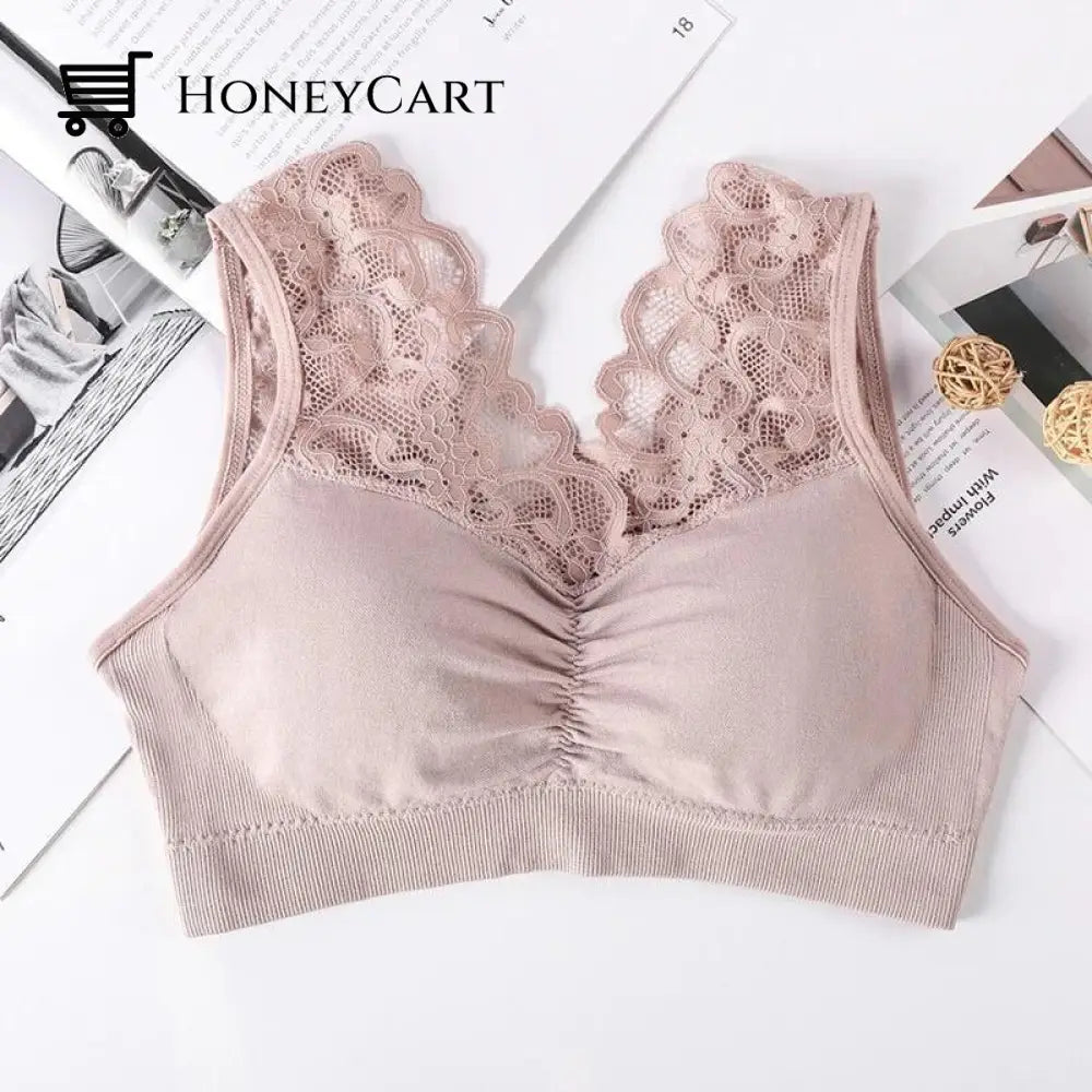 Push Up Comfort Super Elastic Breathable Lace Bra Business & Industrial