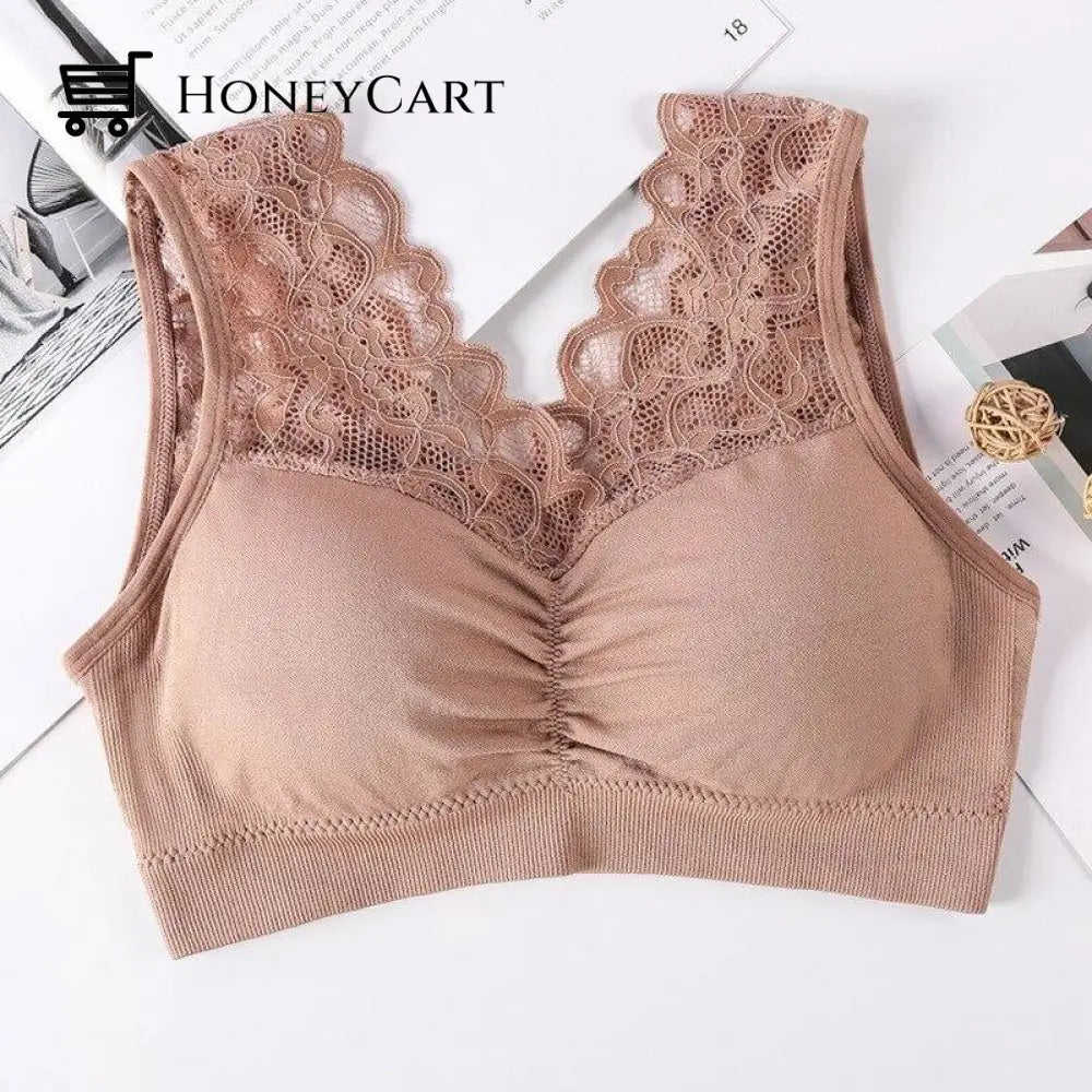 Push Up Comfort Super Elastic Breathable Lace Bra Business & Industrial
