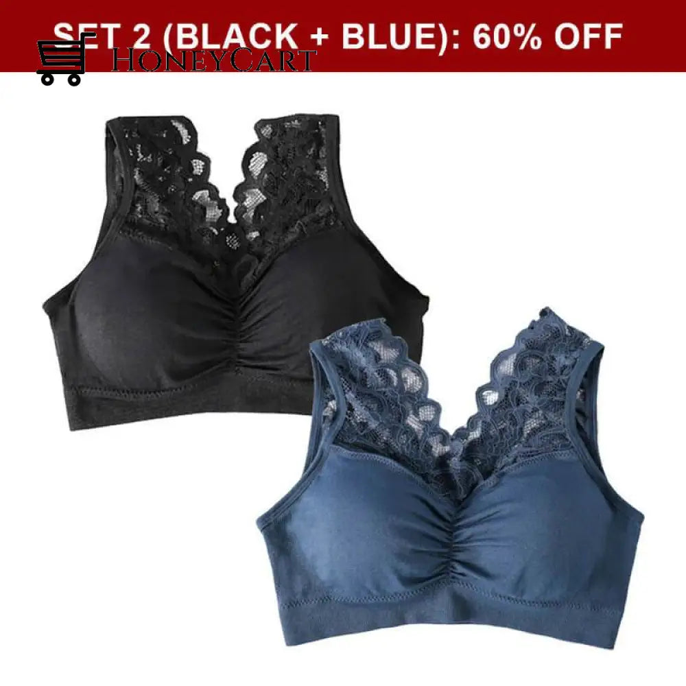 Push Up Comfort Super Elastic Breathable Lace Bra Business & Industrial