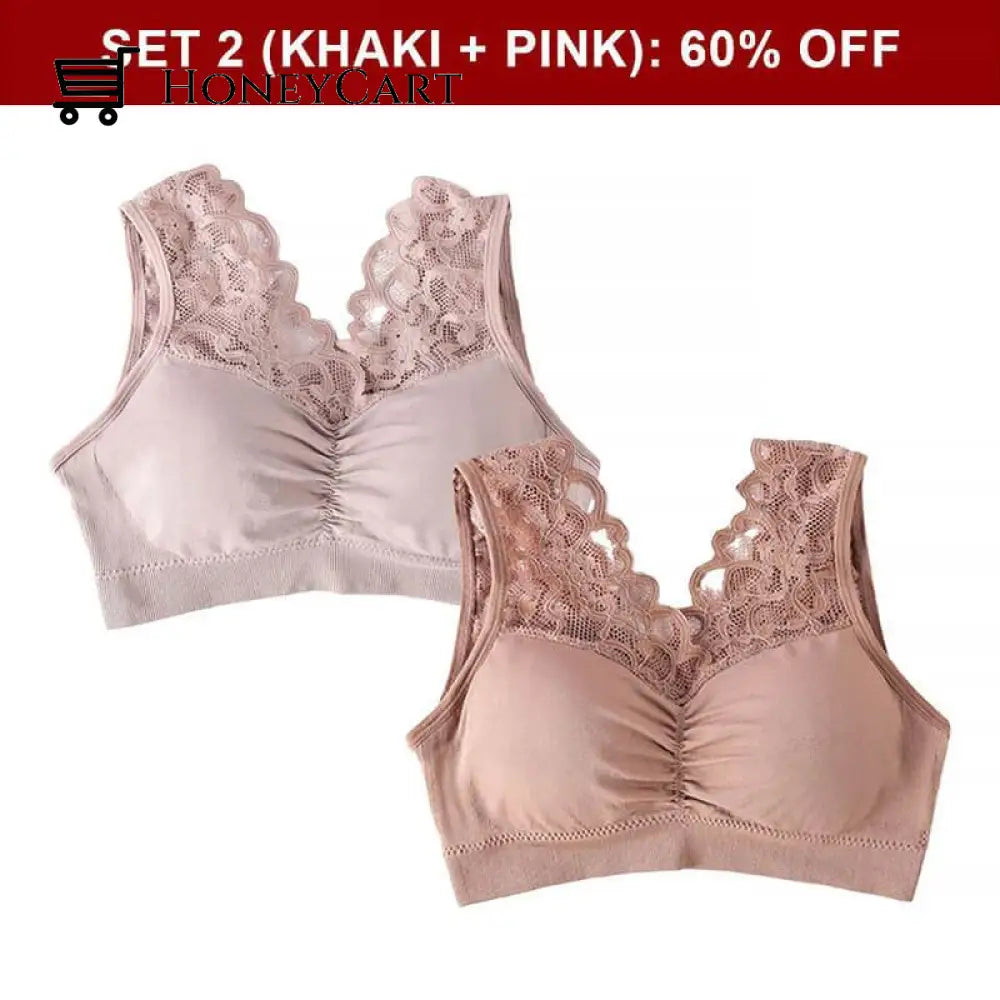 Push Up Comfort Super Elastic Breathable Lace Bra Business & Industrial