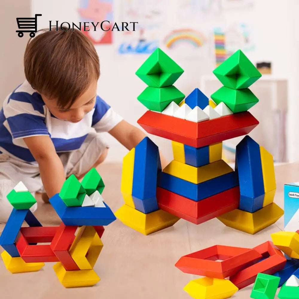 Pyramids Stacking Blocks