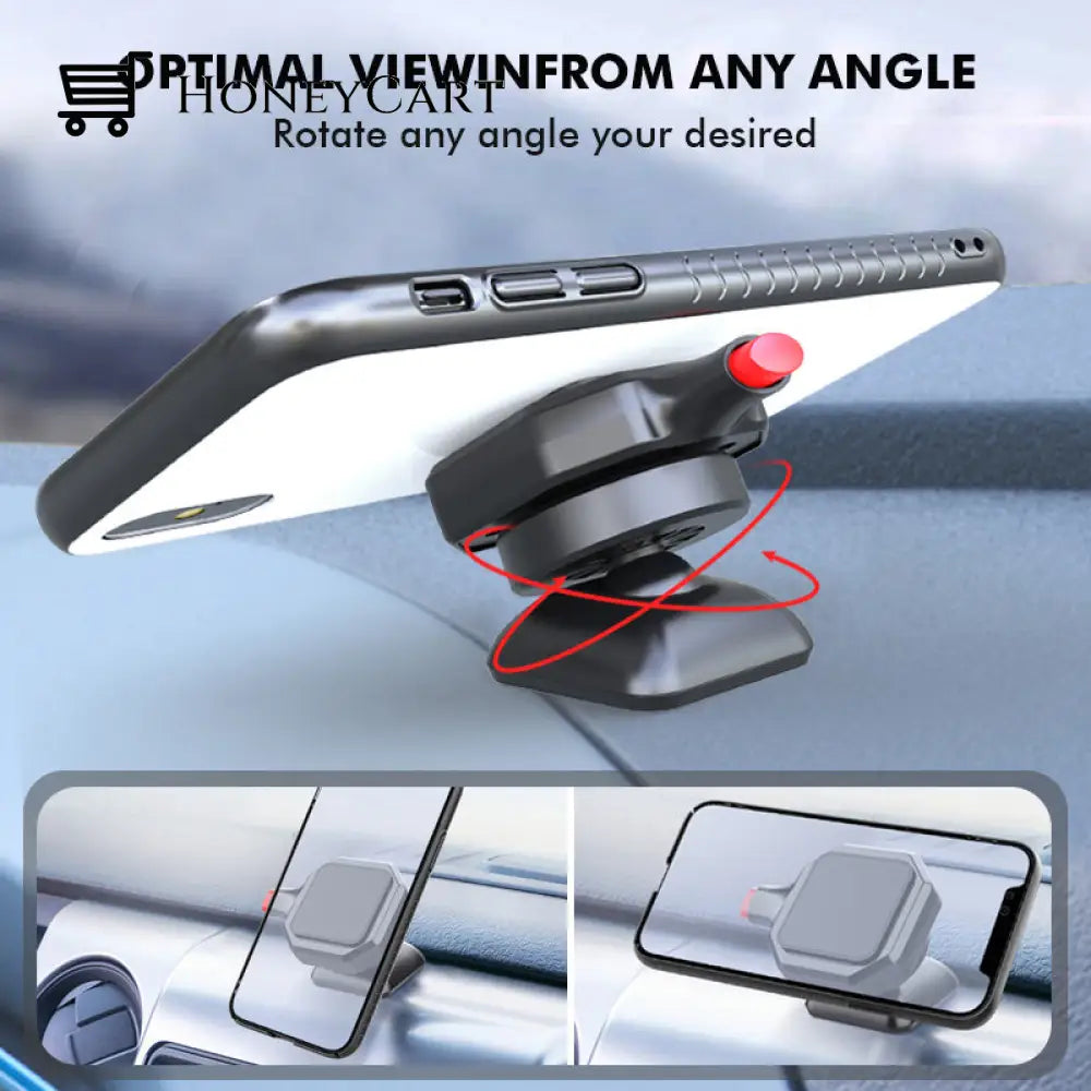 Quick Mount Magnetic Car Dashboard Phone Holder