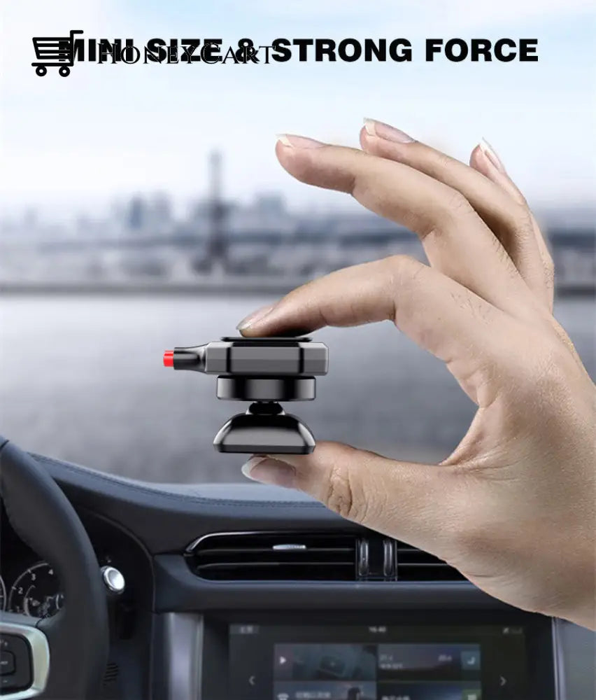Quick Mount Magnetic Car Dashboard Phone Holder