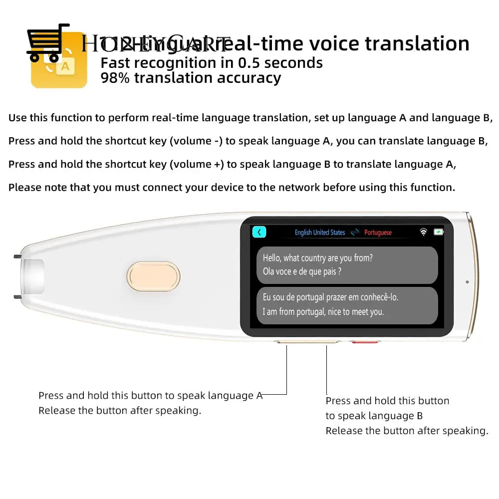 Real-Time Language Translator Pen Electronic Dictionaries & Translators