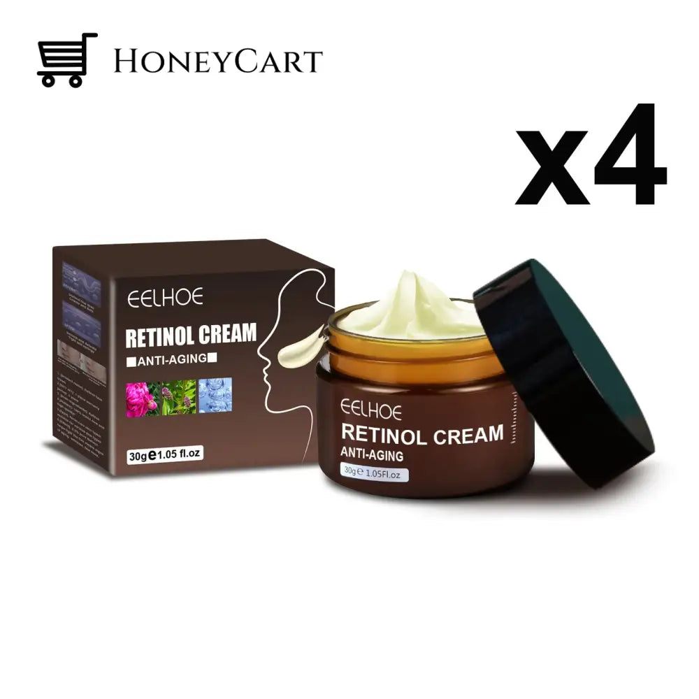 Retinol Anti Aging Wrinkle Remove Skin Firming Cream 4 Pcs