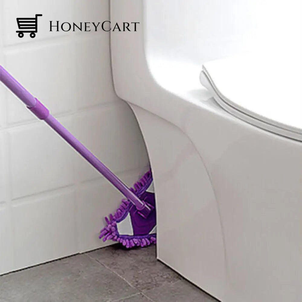 Retractable Household Kitchen Floors Cleaning Triangle Mop For Glass Wall Home & Garden