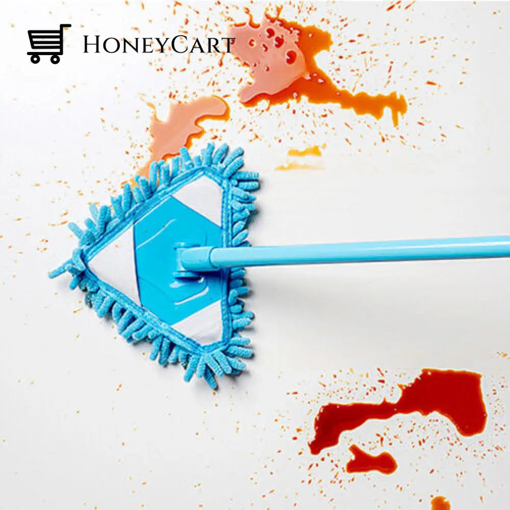 Retractable Household Kitchen Floors Cleaning Triangle Mop For Glass Wall Home & Garden