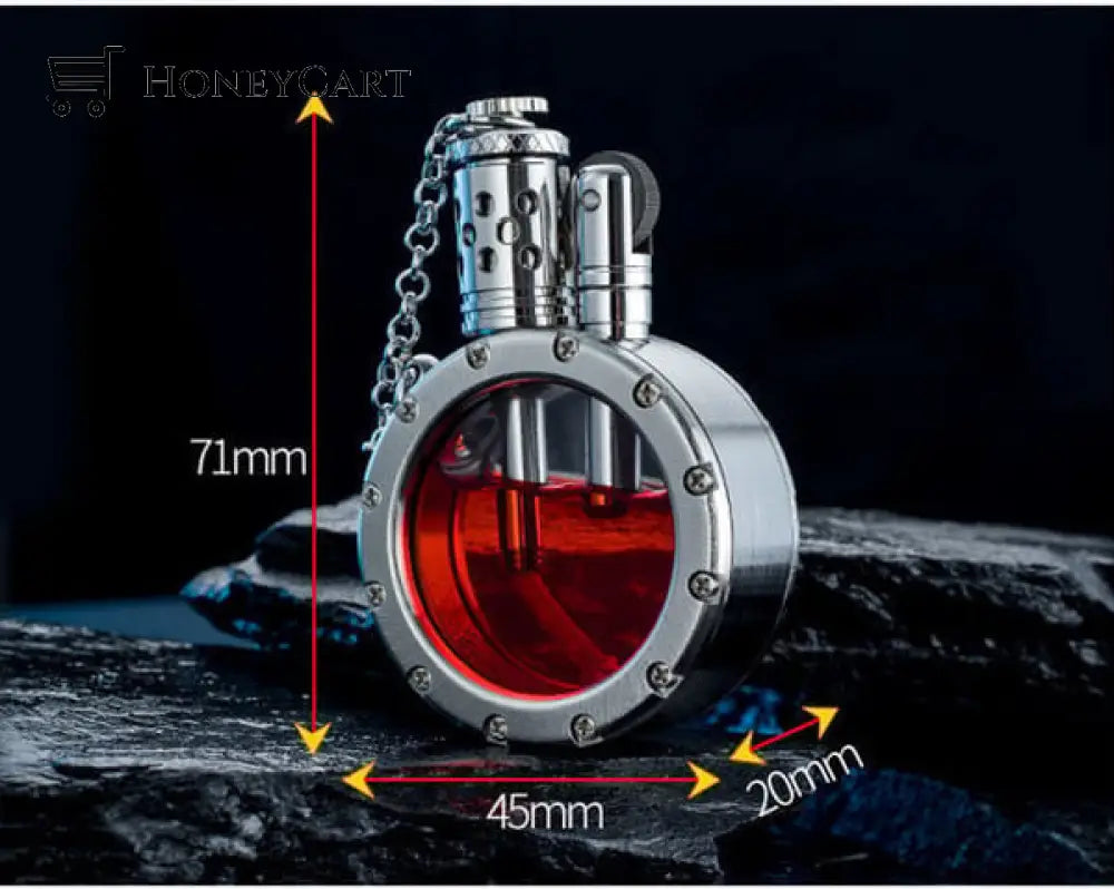 Retro Transparent Kerosene Lighter