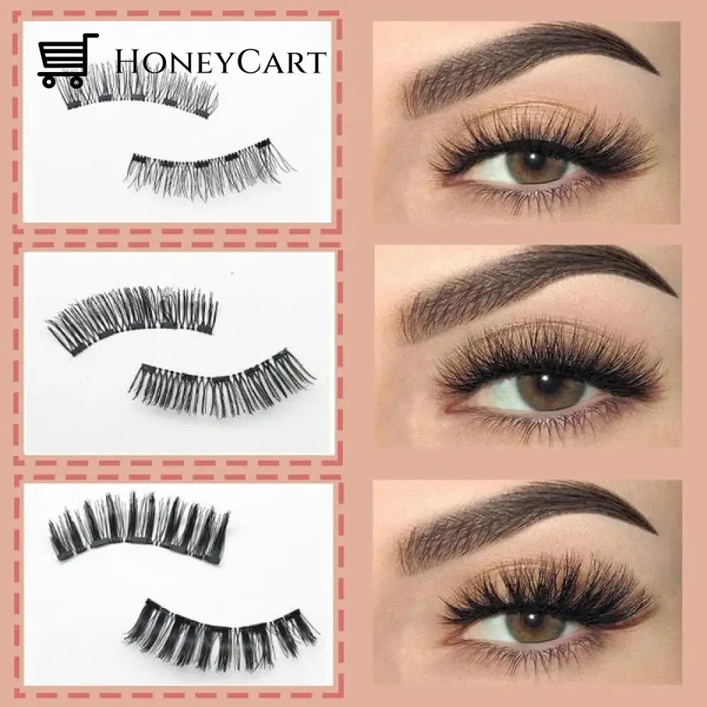 Reusable Magnetic Eyelash Kit(Buy 1 Get 3 Free) Eye