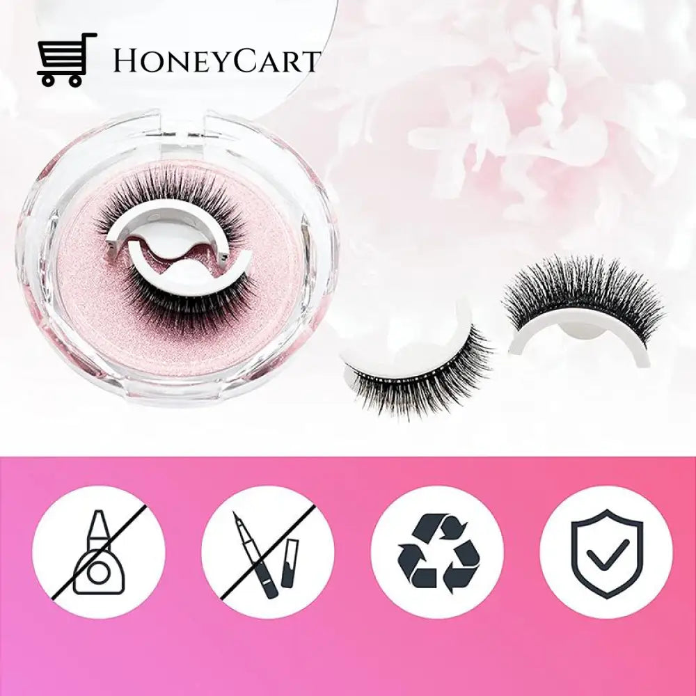 Reusable Self-Adhesive Eyelashes