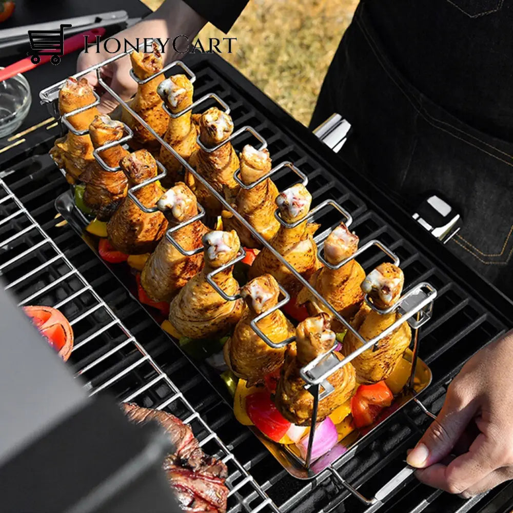 Roasted Chicken Rack Holder