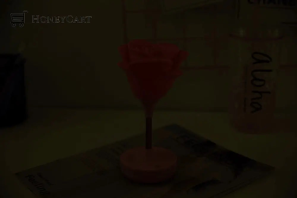 Rose Flower Romantic Touch Night Light Lamps