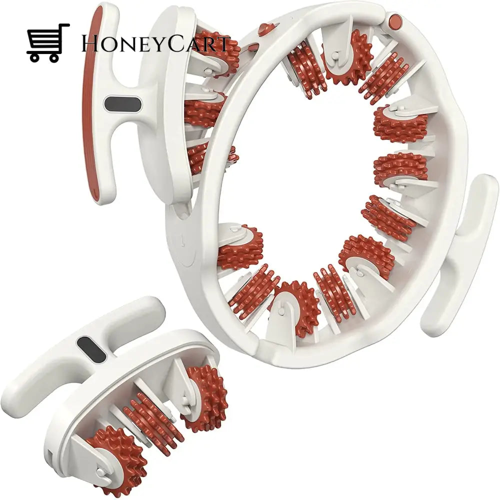 Round Massger Roller For Waist Buttocks Muscles Womens Ring Sport Cj