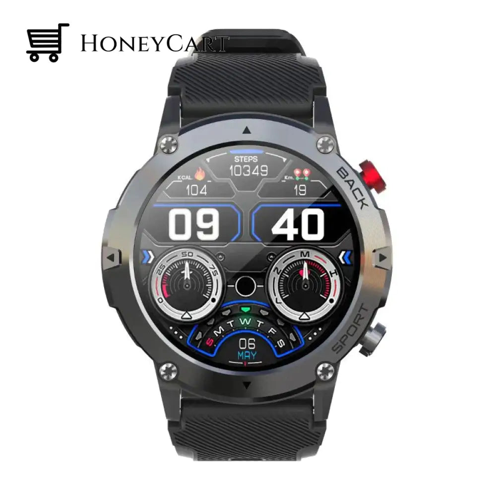 Rugged Military Smartwatch Gvaxis Watch