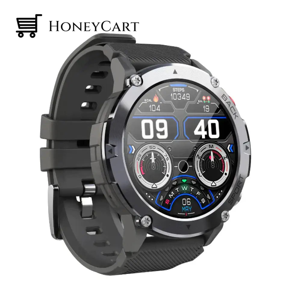 Rugged Military Smartwatch Gvaxis Watch