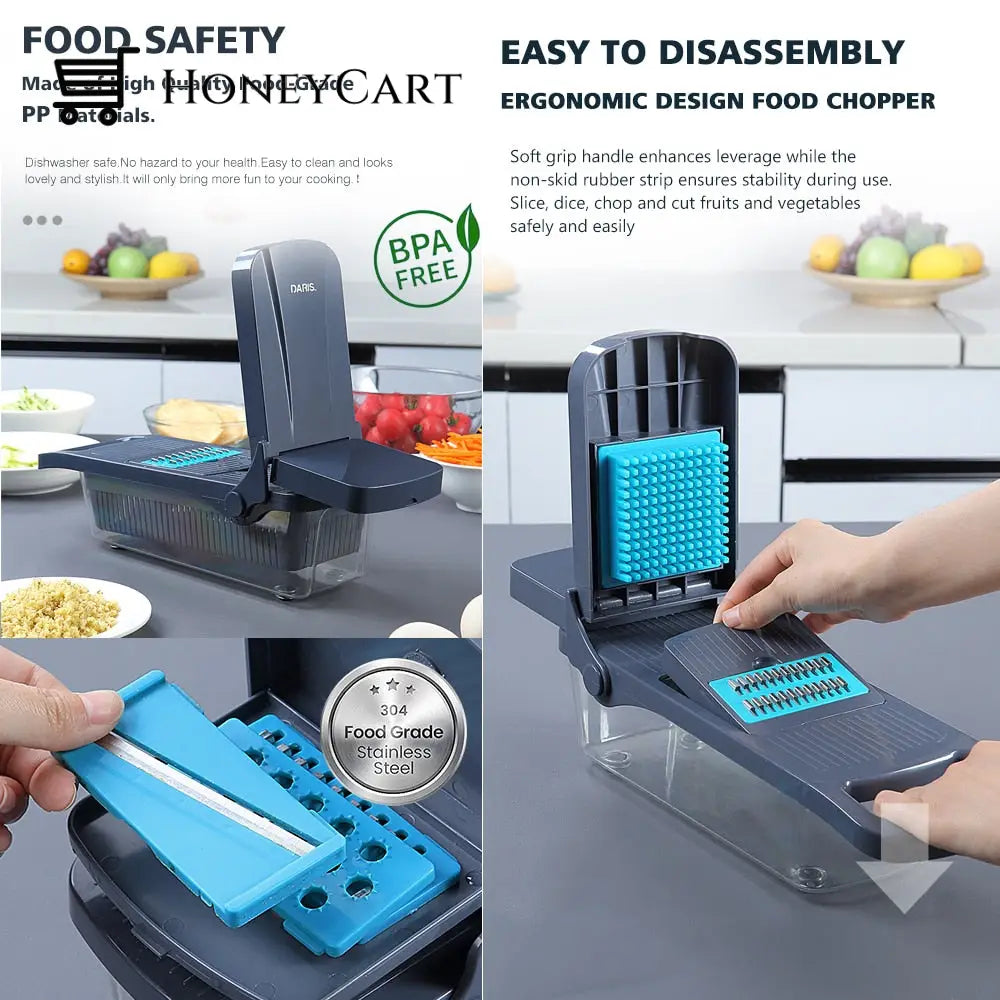 S-Daris 12 In 1 Heavy Duty Vegetable Slicer Kitchen Slicers