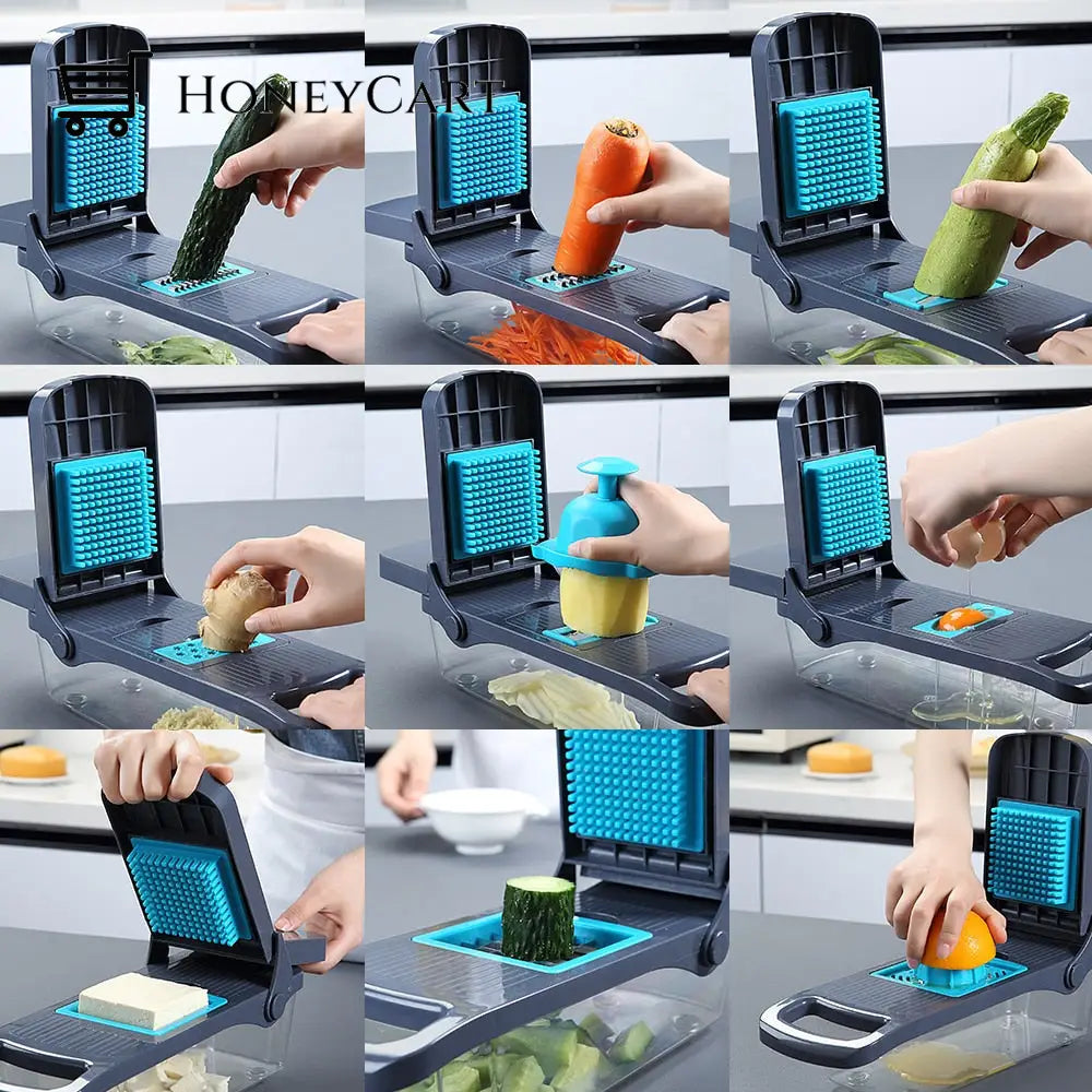 S-Daris 12 In 1 Heavy Duty Vegetable Slicer Kitchen Slicers