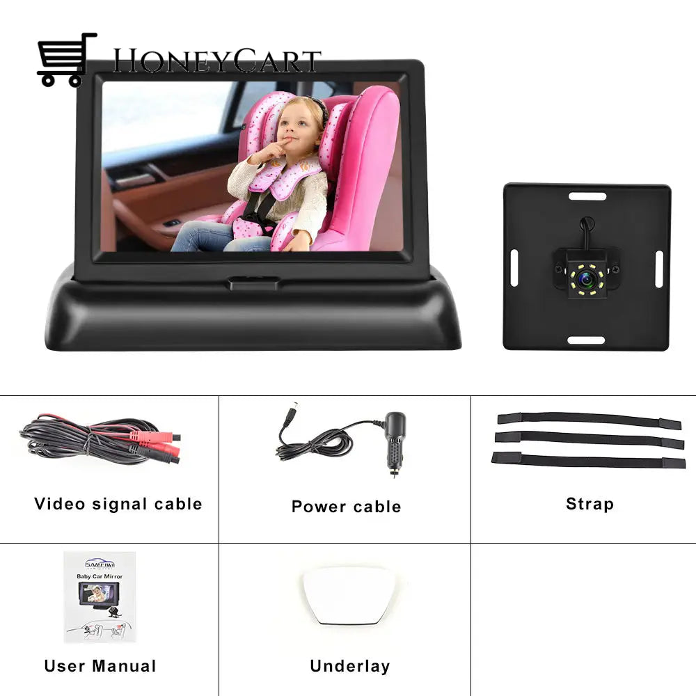 Safedrive Baby Car Mirror With Night Vision