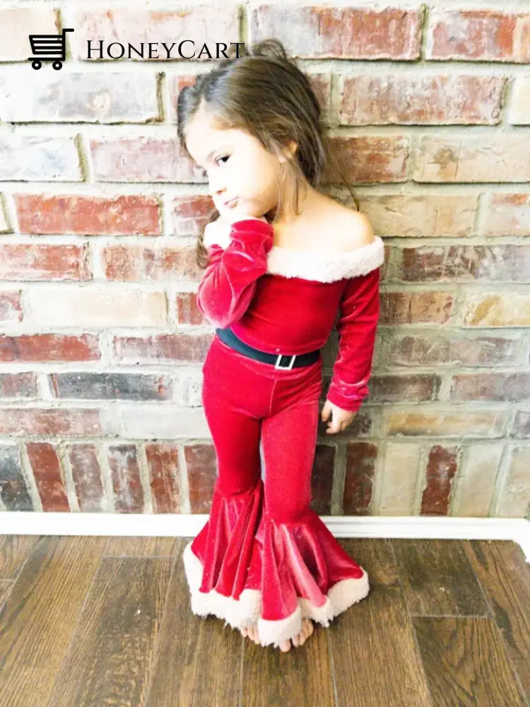 Santa Baby Christmas Theme Holiday Bell Set Tool