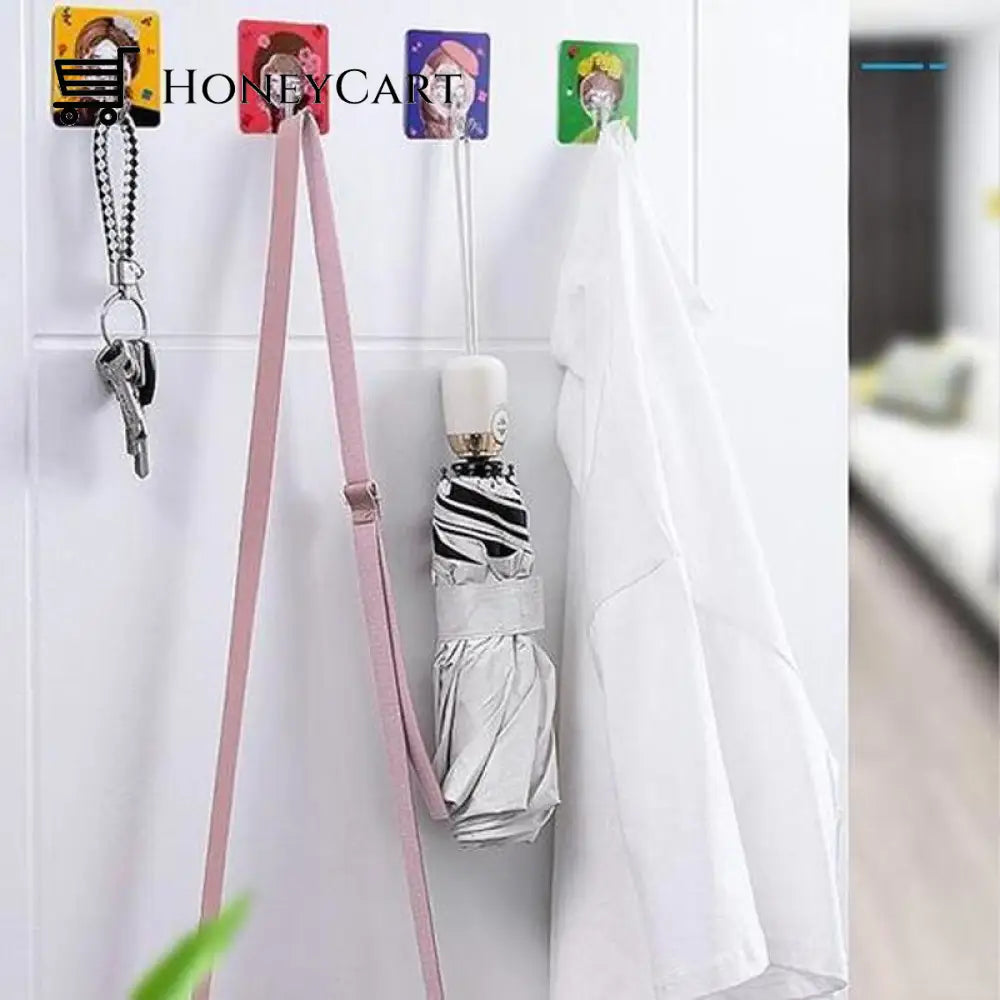 Seamless Adhesive Hook Set