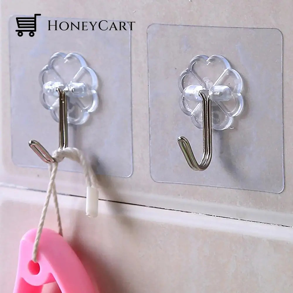 Seamless Adhesive Hook Set