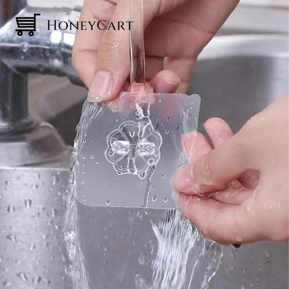 Seamless Adhesive Hook Set