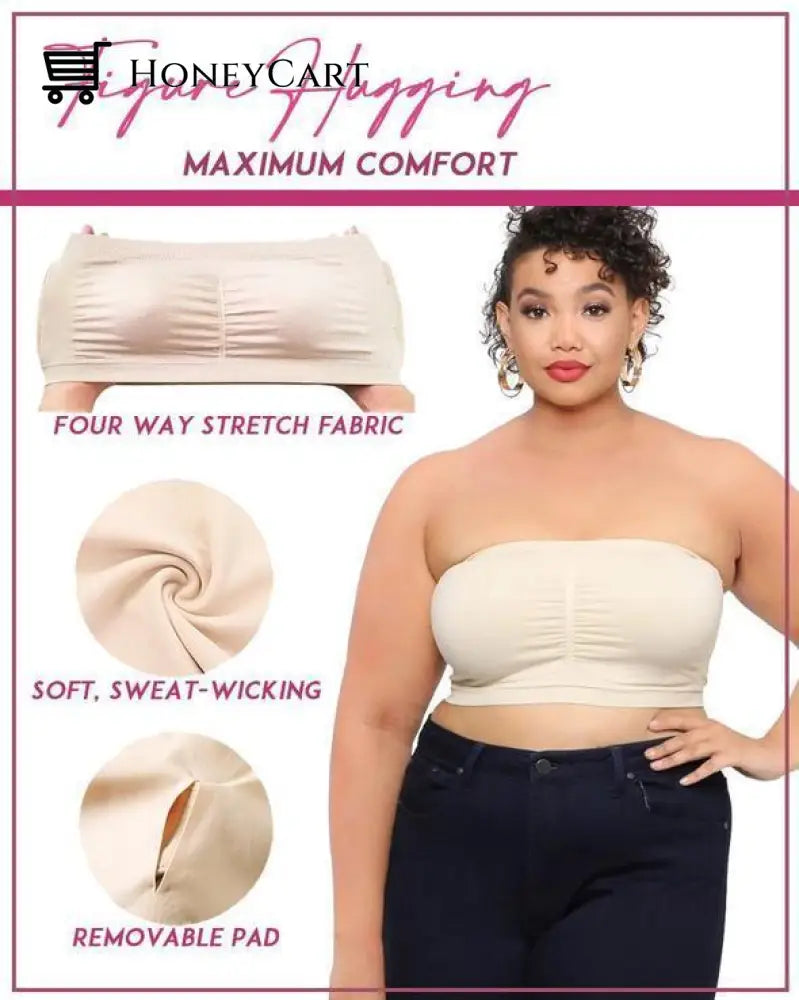 Seamless Bandeau Bra