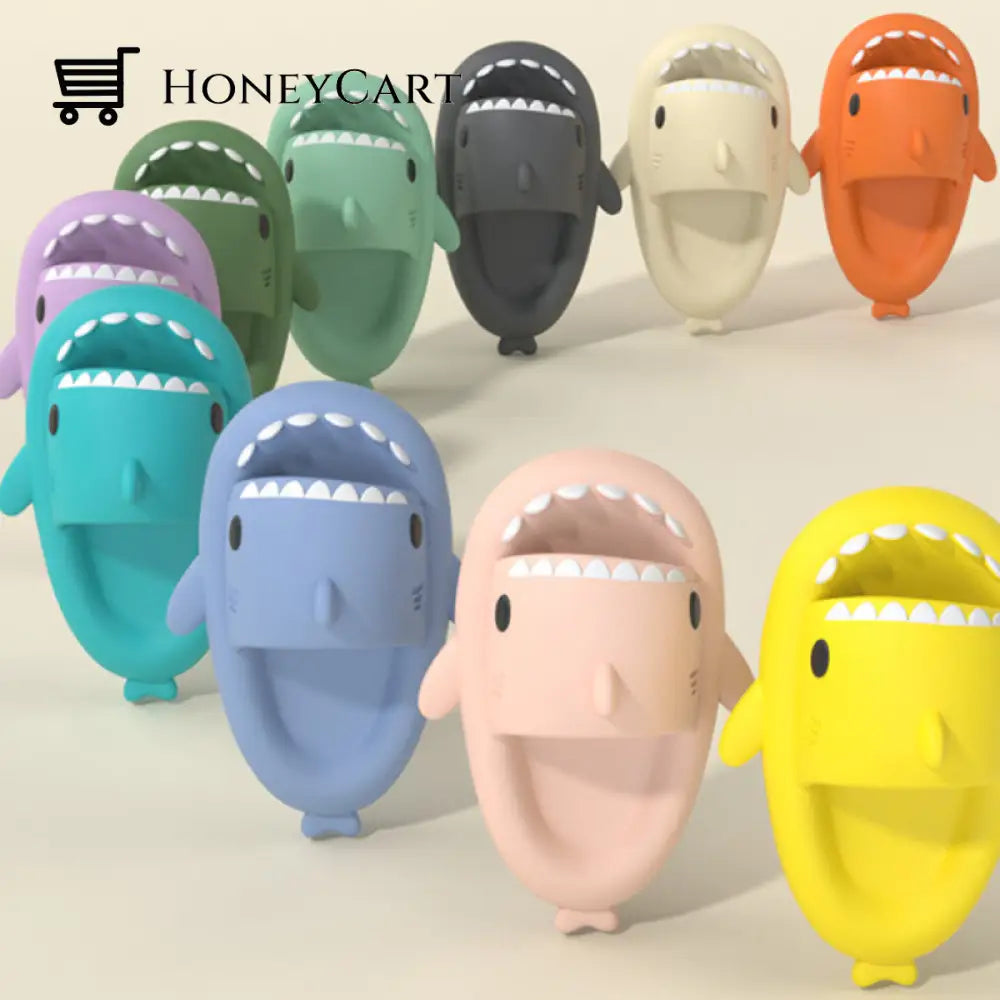 Shark Slippers - Flip Flops Anti-Skid Couple Fashion Shoes