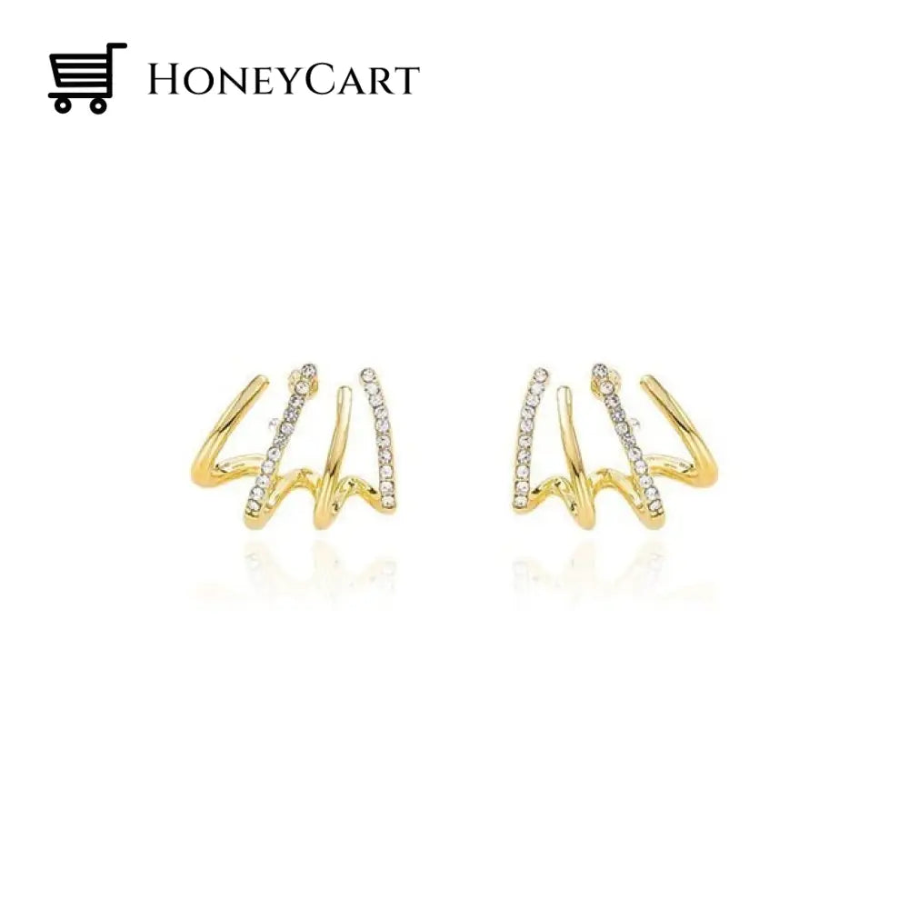Shiny Crystal Earrings