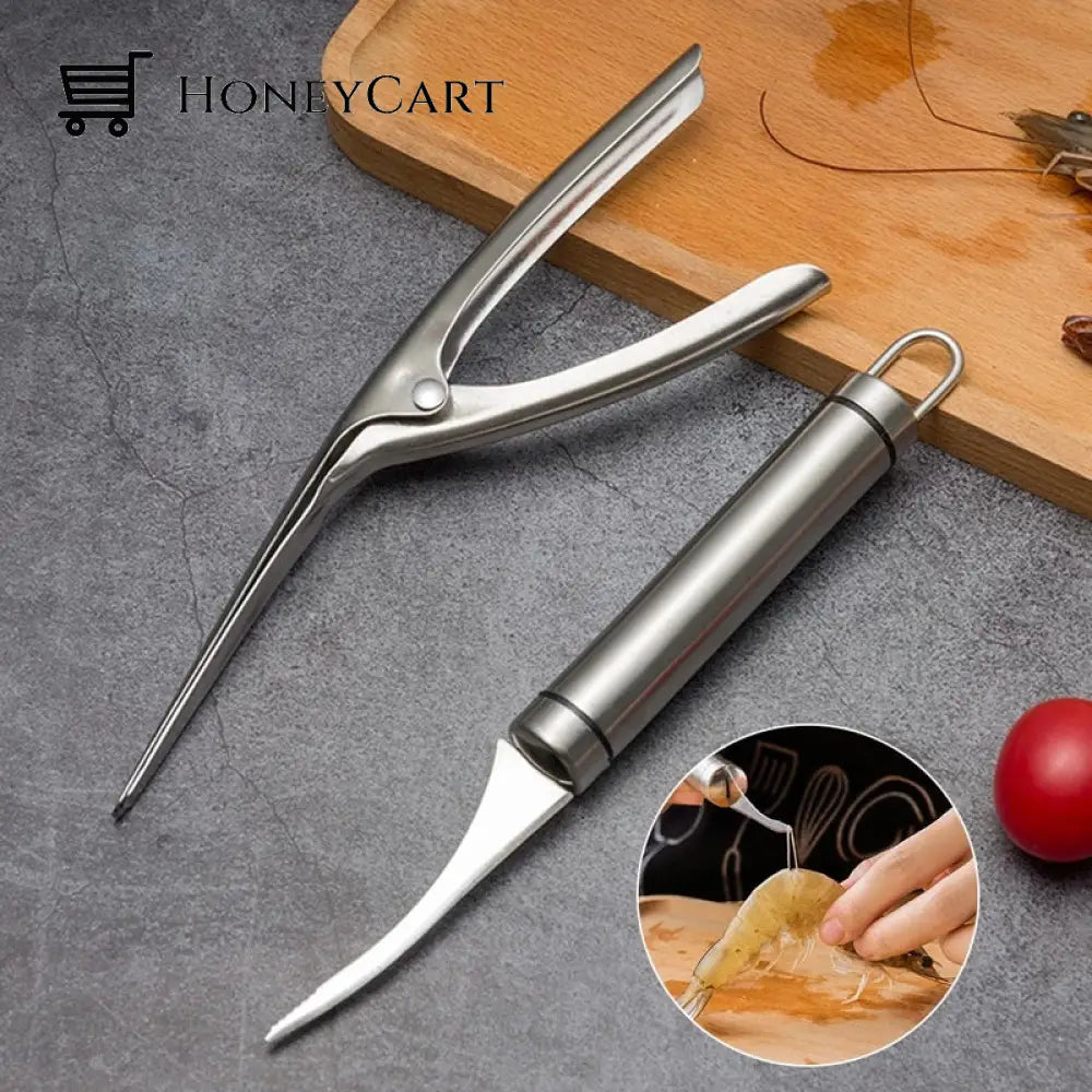 Shrimp Cleaner Stainless Steel Cutter Kitchen Tools & Utensils