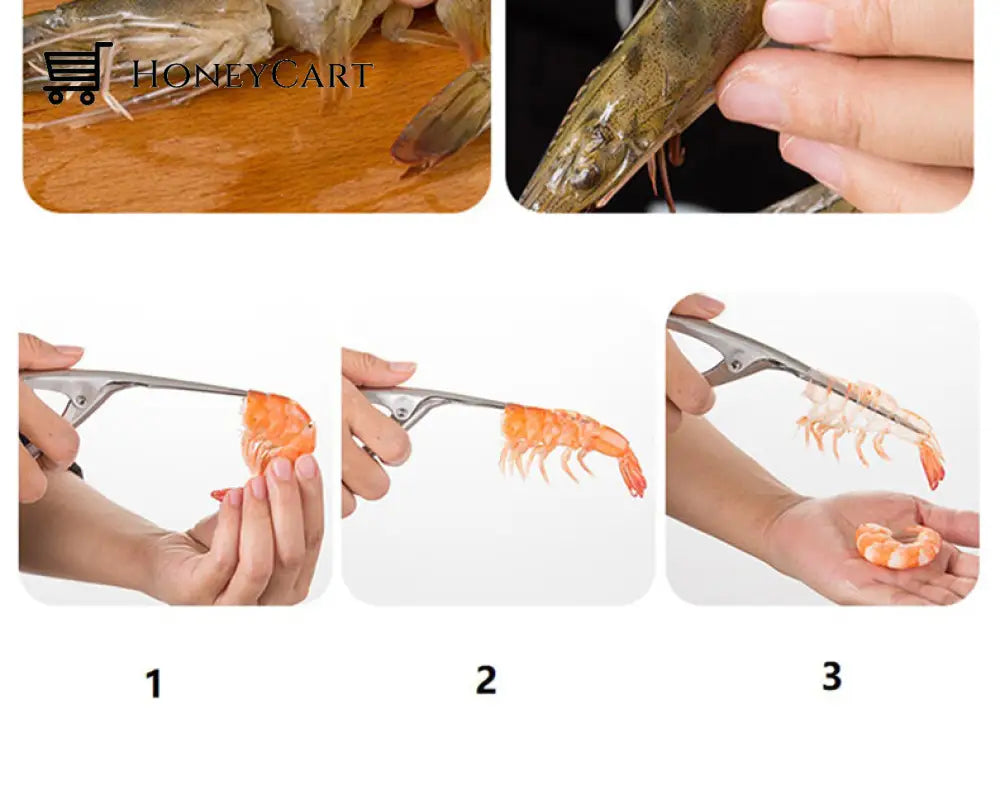 Shrimp Cleaner Stainless Steel Cutter Kitchen Tools & Utensils