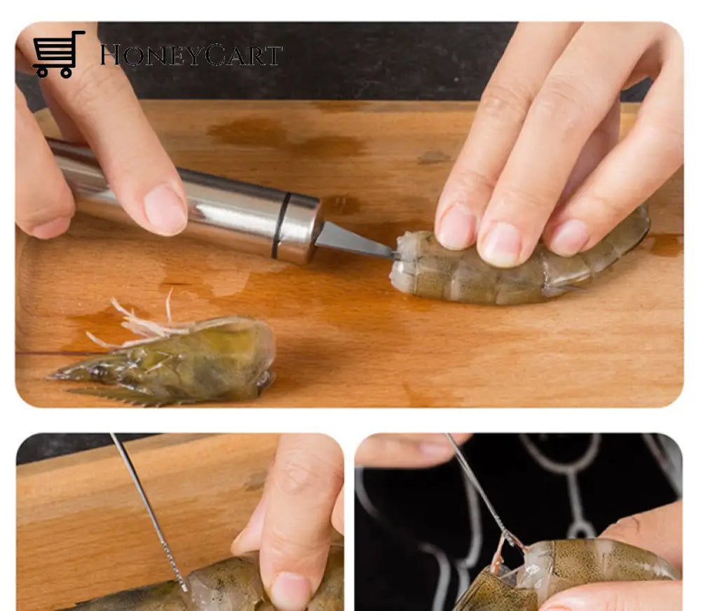 Shrimp Cleaner Stainless Steel Cutter Kitchen Tools & Utensils