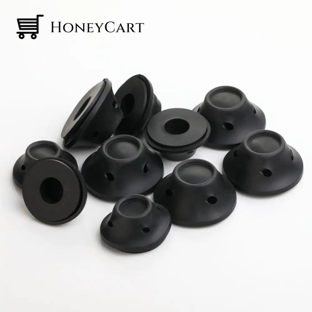 Silicone Hair Curler 15L And 15S Black Plastic