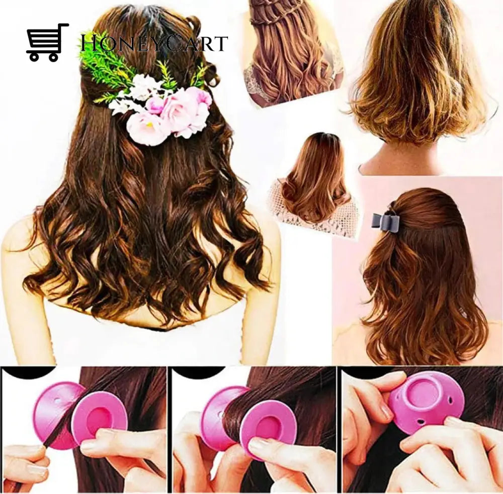 Silicone Hair Curler Plastic