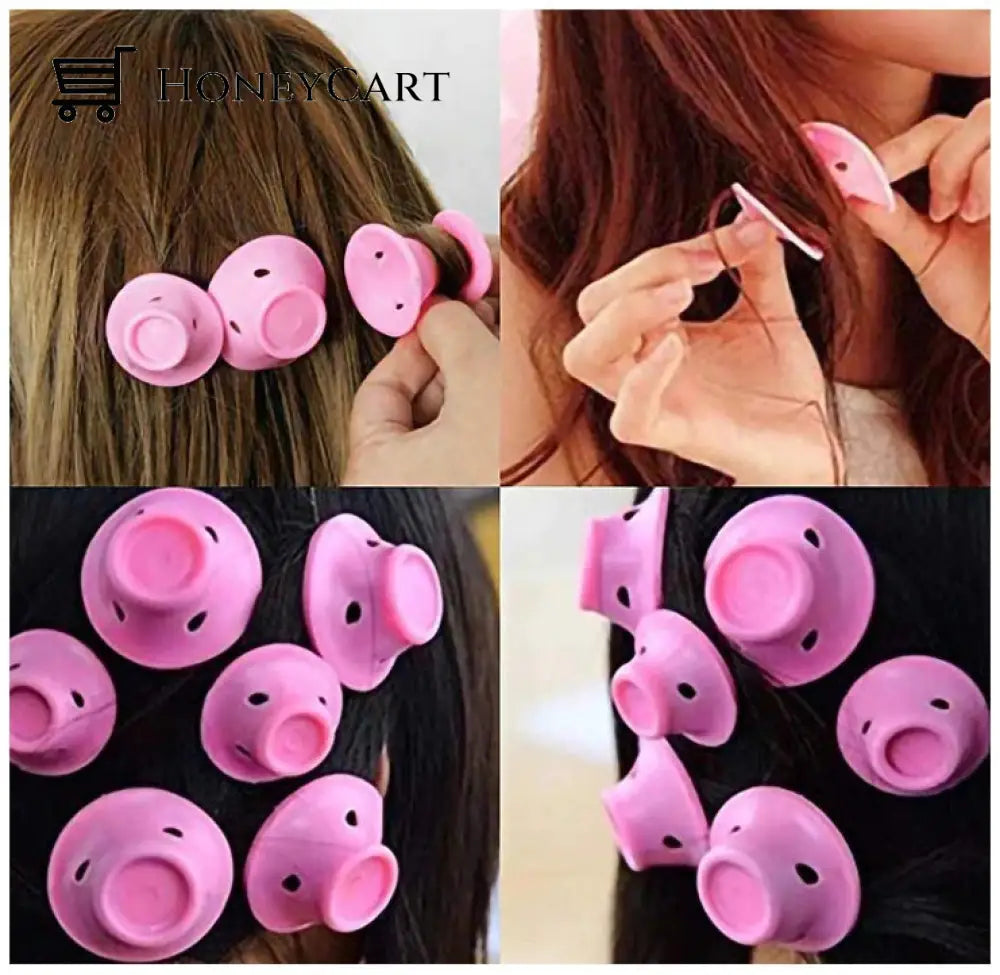 Silicone Hair Curler Plastic
