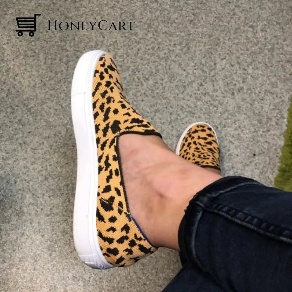 Slip-On Canvas Shoes For Women With Bunions