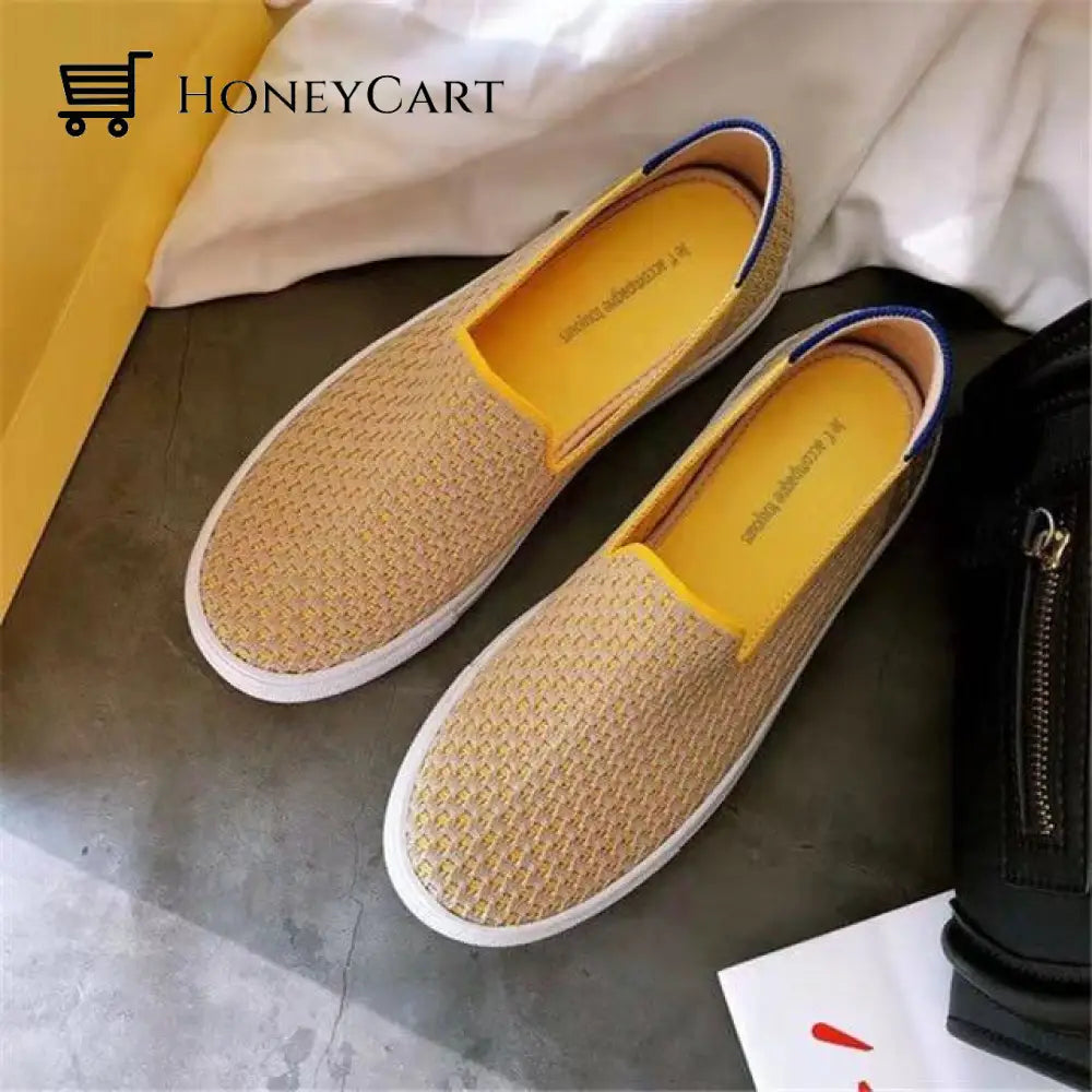 Slip-On Canvas Shoes For Women With Bunions